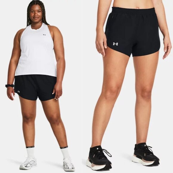 2/$30 Under Armour Fly By Loose Athletic Running Shorts Heatgear Plus Size 3X - Picture 1 of 10